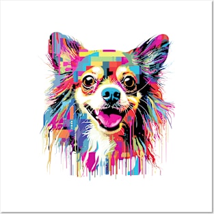 Chihuahua Dog Pet World Animal Lover Furry Friend Abstract Posters and Art